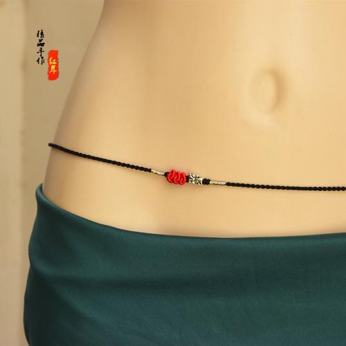 送女孩子腰链,送女孩子腰链什么意思?,戴银腰链有好处?