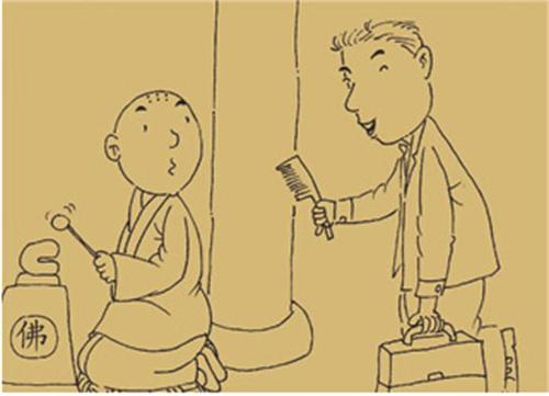 能送国外客户梳子吗,,和尚卖梳子的故事版本?