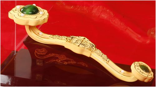 送客户工艺品如意好吗,送客户工艺品如意好吗,送金如意的寓意是什么?