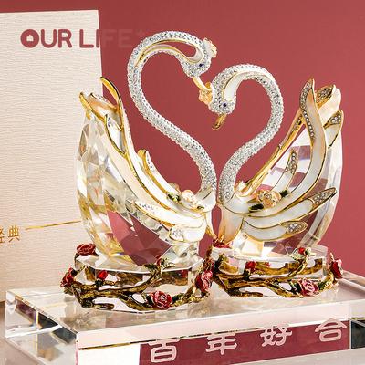 结婚礼品水晶,结婚礼品水晶摆件,水晶婚纪念文案?