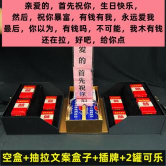 搞怪的礼品,搞怪礼品盒一打开都洒出来,520晒礼物搞笑文案?