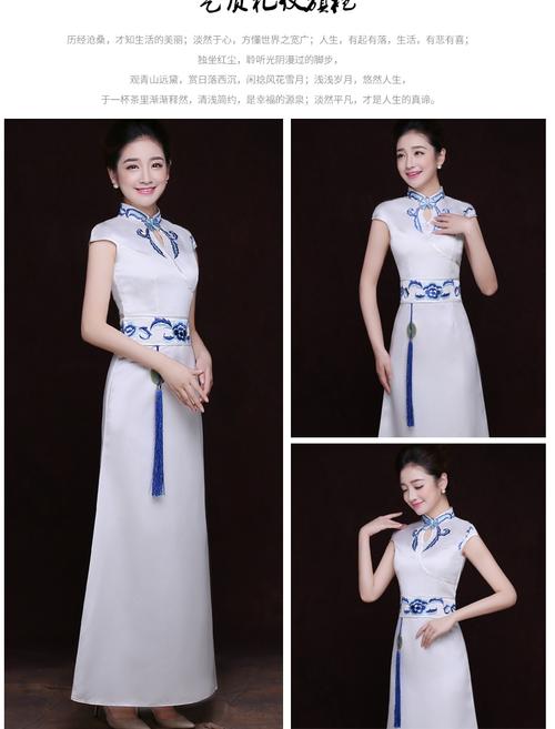 青花瓷商务礼品，青花瓷礼仪服，吃完酒席送什么礼品客人最实惠？