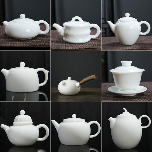 便宜陶瓷茶具礼品，，十多块的羊脂玉陶瓷茶壶为什么这么便宜？