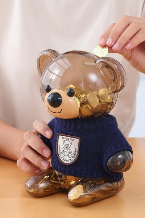 存钱罐创意摆件礼品,存钱罐 创意,50块钱的礼物排行榜男生?