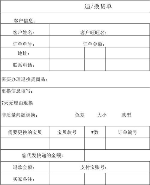 售后处理礼品表格,售后处理礼品表格模板,售后换货流程?