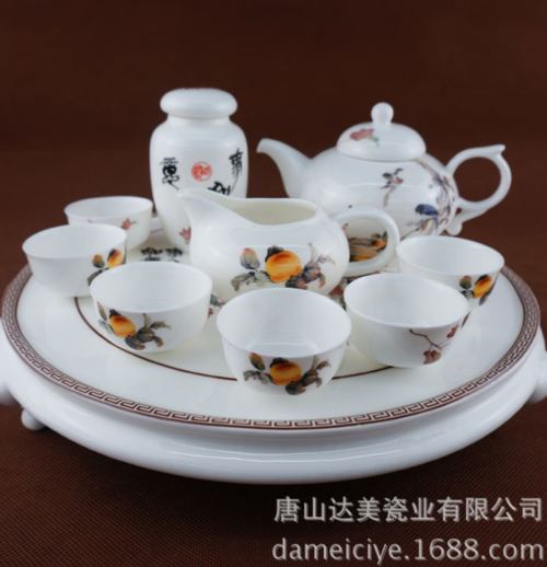 江苏礼品茶具定制,,江苏比较大规模的陶瓷餐具和陶瓷杯批发市场在那?