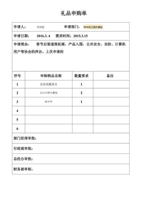 公司礼品申请,公司礼品申请书范文,向公司申请礼品报告怎么写?