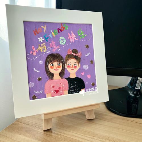 闺蜜过生日送画画什么,送闺蜜的生日礼物的油画