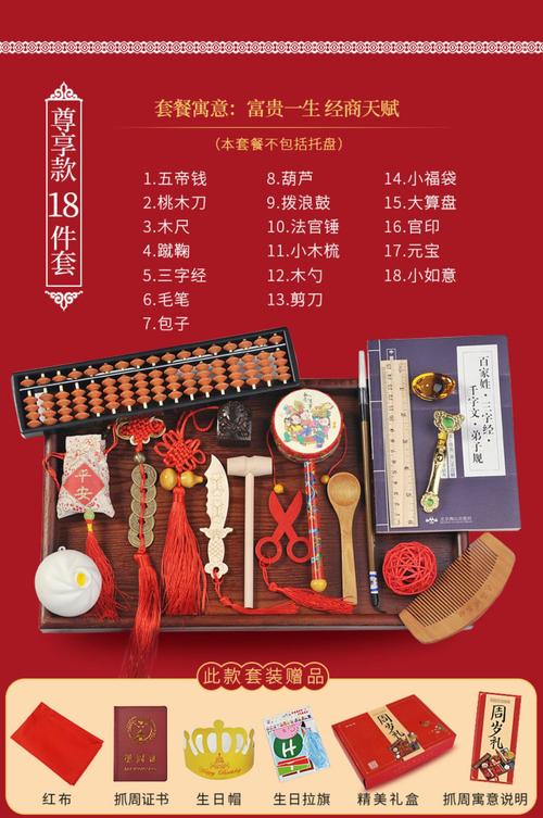 小孩子抓周送什么东西,小孩子抓周的东西哪里去买