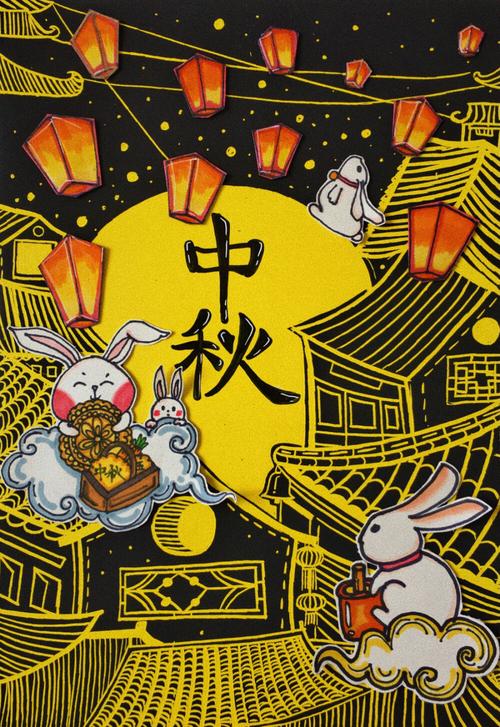 闺蜜礼物画,闺蜜礼物画画,中秋节应该画什么送给闺蜜?