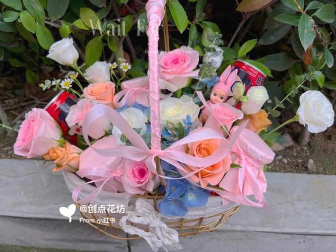 花篮手工制作送闺蜜,花篮手工制作送闺蜜的花,闺蜜酒馆开业送啥?
