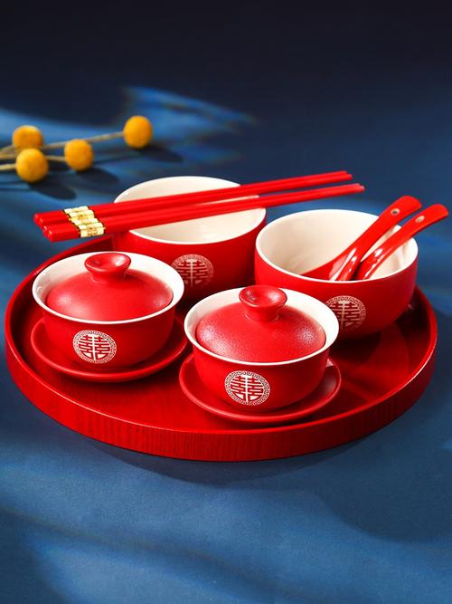 闺蜜结婚送对喜碗,闺蜜结婚送一对碗合适吗,可以送闺蜜餐具吗?