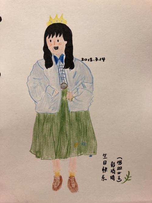 闺蜜过生日应送什么画，闺蜜生日应该画什么样的画送给她