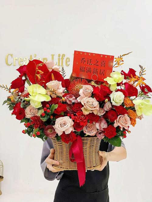 送闺蜜生日花篮祝福语,送闺蜜生日花篮祝福语简短,送闺蜜乔迁之喜的花束祝福语?