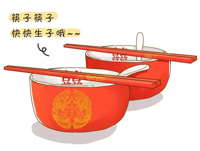 送碗筷给孩子的用意,送碗筷给孩子的用意是什么,结婚门上插筷子是什么意思?