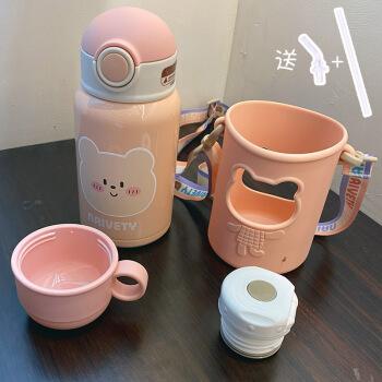 送小孩子保温杯做礼物,,儿童保温杯文案温柔短句?