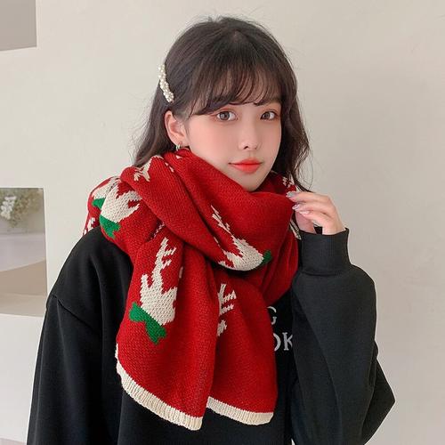 平安夜圣诞节送女孩子围巾,,圣诞节送女生什么礼物比较好小众?