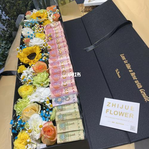 送客户的礼品百元,,10000百元大钞花束怎么包装?