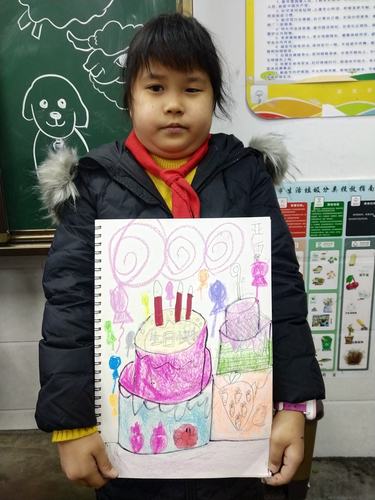 送老婆生日画作，送老婆生日画作好吗，姥姥过生日我想画一幅画，但不知道要画什么，提点建议吧!简单点的？