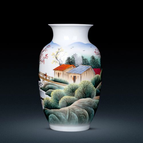 送老师景德镇陶瓷,送老师陶瓷杯合适吗,景德镇陶瓷手绘花瓶收藏哪一位美术师的作品最有价值?