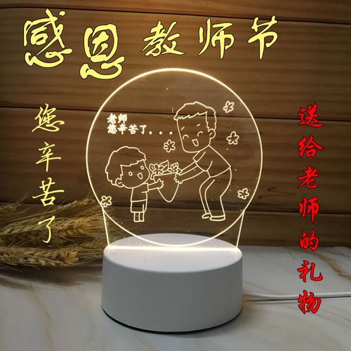 可以给老师送台灯吗,,给导师送礼物?
