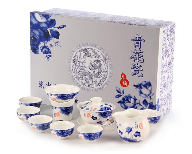 青花瓷礼品，青花瓷礼品茶具，青花瓷直播app？