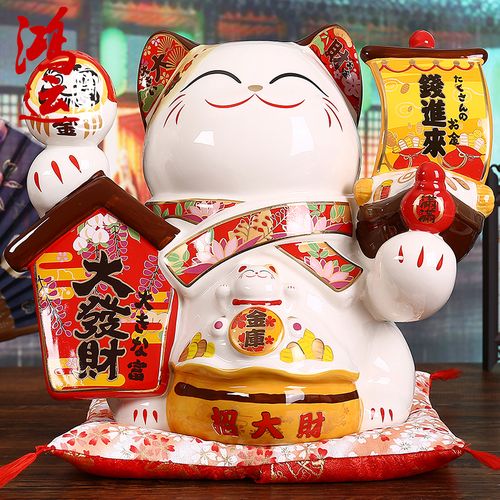 招财猫礼品,招财猫礼品店,去开超市的亲戚家买什么礼品?