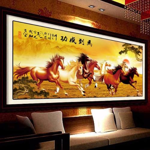 马到成功礼品,马到成功礼品图片,送十字绣一匹马是代表什么意思?