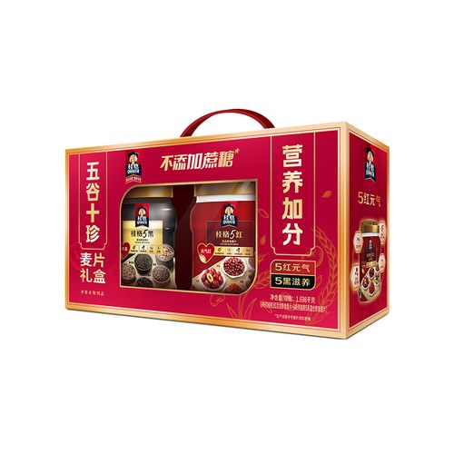 五谷杂粮礼品盒,五谷杂粮礼品盒价格,桂格五谷十珍麦片礼盒多少钱?