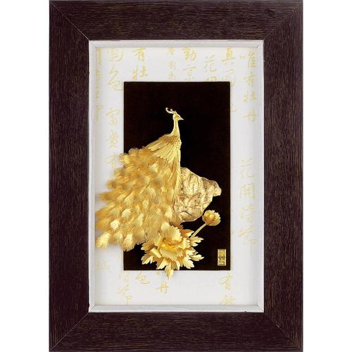 金箔画礼品，金箔画工艺品，中秋节2000元高端礼品排行？