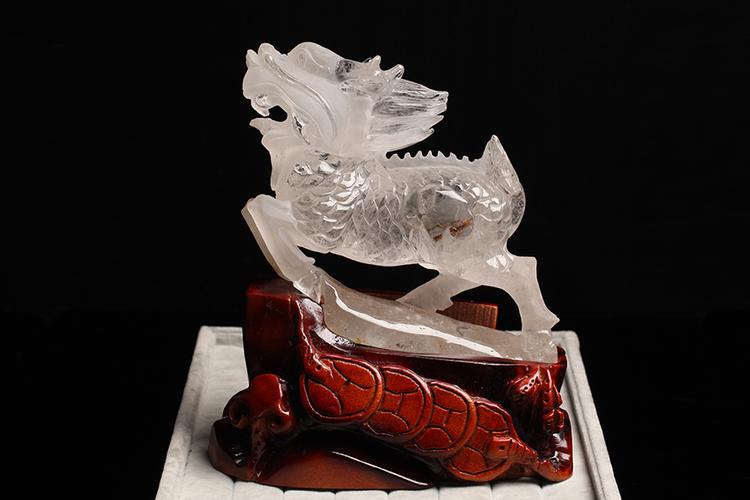 水晶麒麟礼品,,增加人缘的饰品?