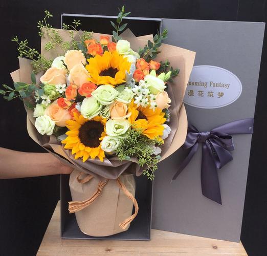 花商务礼品，商务鲜花花束，店花什么意思？