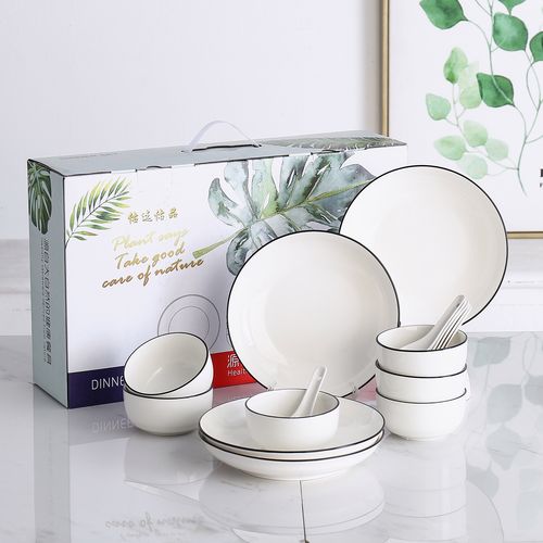 企业礼品瓷定制,,送领导瓷器餐具好不好?