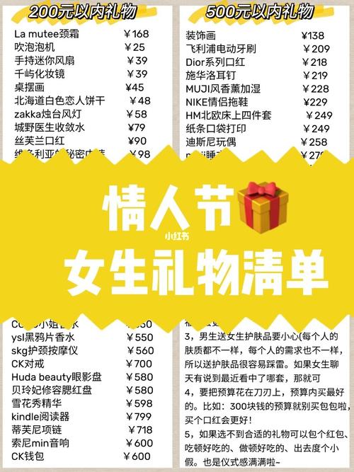 女朋友送什么礼物,女朋友送什么礼物给男朋友,送女朋友礼物推荐清单?