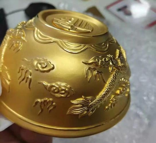 礼品网大全金碗,礼品碗套装批发,龙凤金碗的寓意?