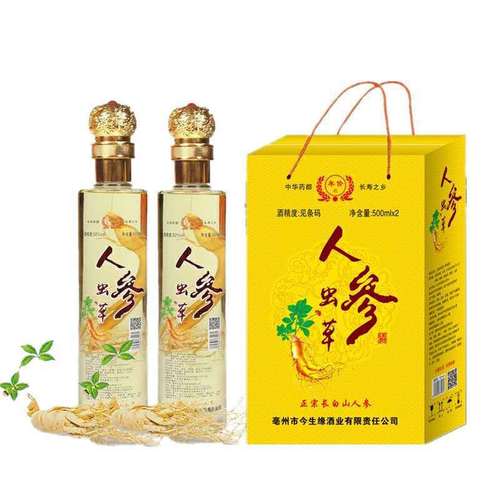 购礼品盒装人参,,景芝参酒52度怎么样?