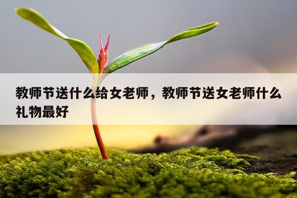 教师节送什么给女老师，教师节送女老师什么礼物最好