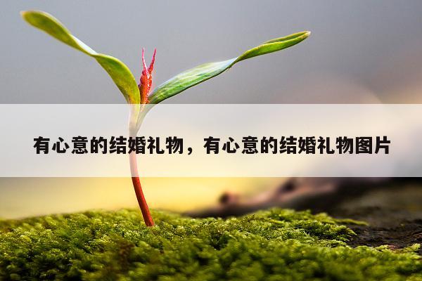 有心意的结婚礼物，有心意的结婚礼物图片