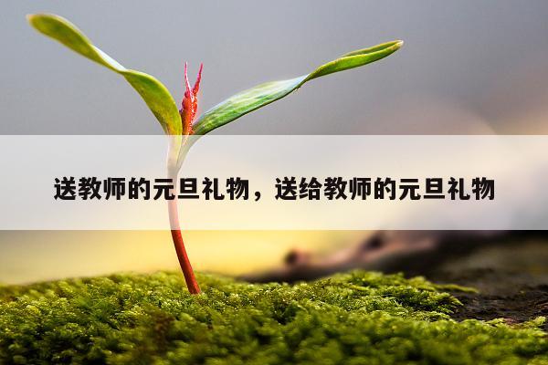 送教师的元旦礼物，送给教师的元旦礼物