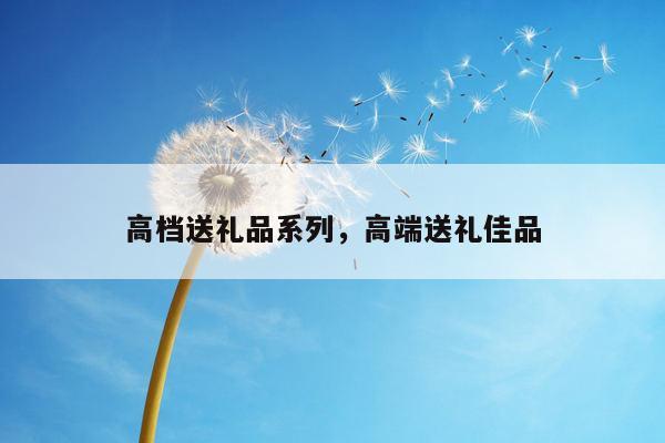 高档送礼品系列，高端送礼佳品