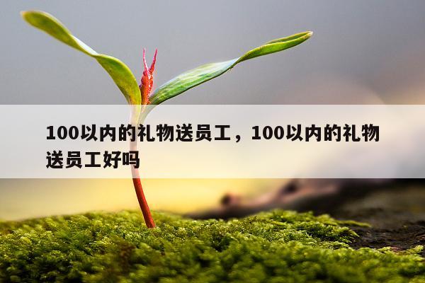 100以内的礼物送员工，100以内的礼物送员工好吗