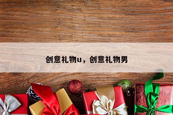 创意礼物u，创意礼物男