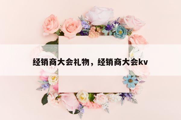 经销商大会礼物，经销商大会kv