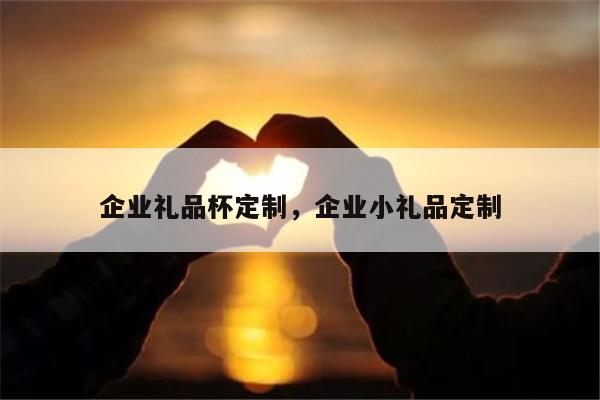 企业礼品杯定制，企业小礼品定制