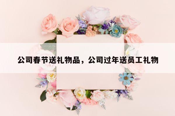 公司春节送礼物品，公司过年送员工礼物