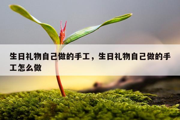 生日礼物自己做的手工，生日礼物自己做的手工怎么做