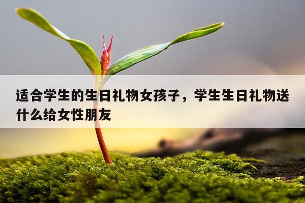 适合学生的生日礼物女孩子，学生生日礼物送什么给女性朋友