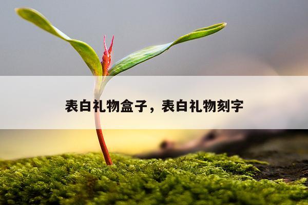 表白礼物盒子，表白礼物刻字