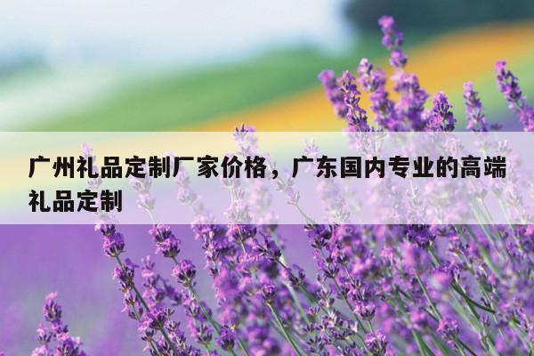 广州礼品定制厂家价格，广东国内专业的高端礼品定制