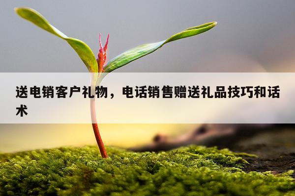 送电销客户礼物，电话销售赠送礼品技巧和话术